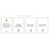 Printable Storykeeper Cards featuring Theo Courage Companion, showing front and back prompts for noticing courage, with red feather icons on a white background.