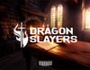 Dragon Slayers logo over a medieval wooden desk and candlelit chapel setting, with Extraordinary Mission branding in the corner. Seven Deadly Dragons Series.