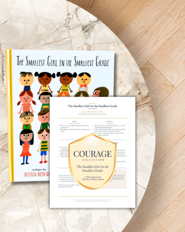 Free WonderGuide™ for The Smallest Girl in the Smallest Grade, paired with St. Joan of Arc to explore courage
